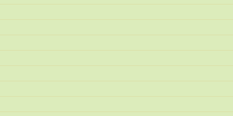 #bbdc79 (50%), #dbd393 horizontal lines, one pixels wide, fifty-two pixels apart