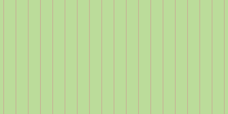 #bbdc9a, #caa393 vertical lines, two pixels wide, forty-one pixels apart