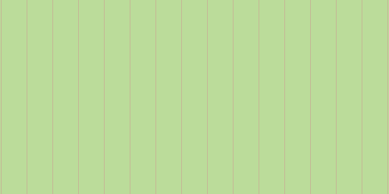 #bbdc9a, #caa393 vertical lines, one pixels wide, fifty-two pixels apart