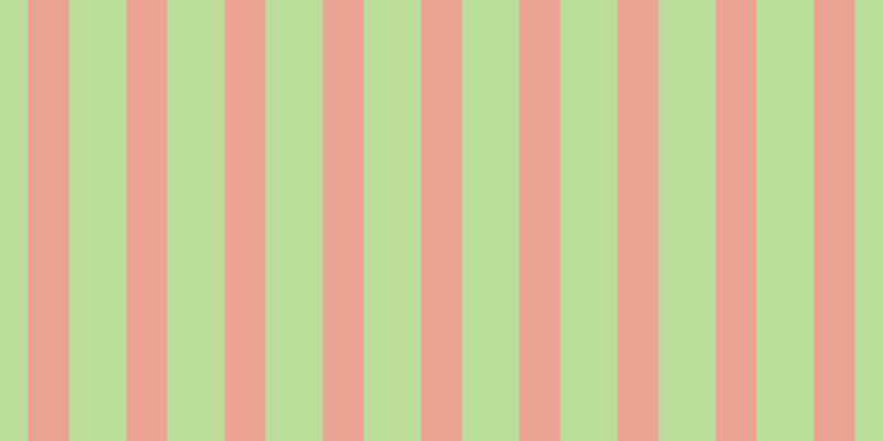 #bbdc9a, #eba393 vertical lines, thirty-seven pixels wide, fifty-two pixels apart