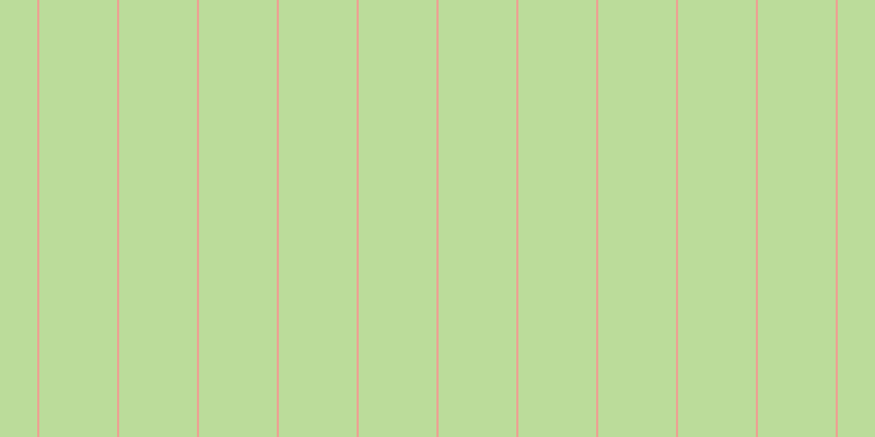 #bbdc9a, #eba393 vertical lines, two pixels wide, seventy-one pixels apart