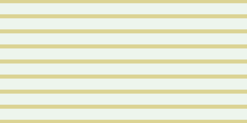 #bbdcbb (25%), #dbd393 horizontal lines, thirteen pixels wide, thirty-six pixels apart