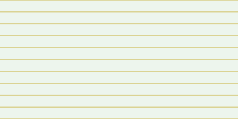 #bbdcbb (25%), #dbd393 horizontal lines, four pixels wide, thirty-six pixels apart