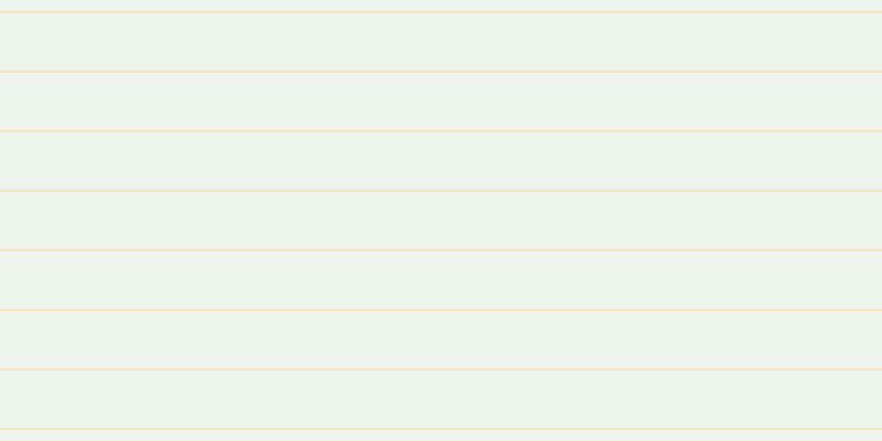 #bbdcbb (25%), #fcd393 horizontal lines, one pixels wide, fifty-three pixels apart