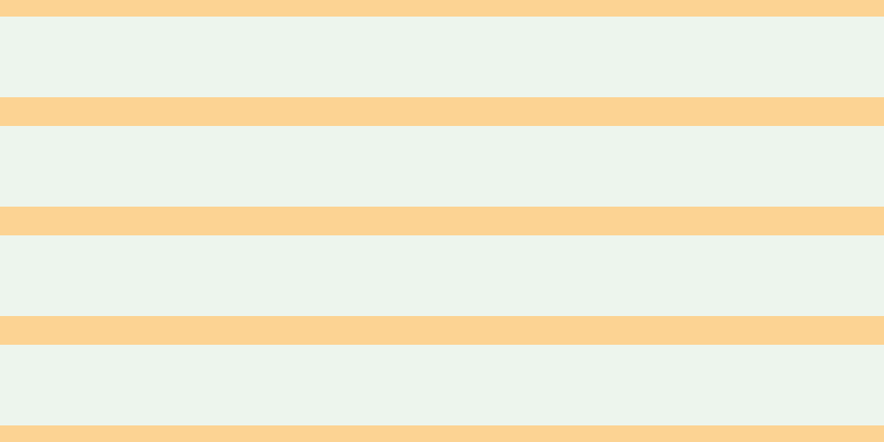 #bbdcbb (25%), #fcd393 horizontal lines, twenty-six pixels wide, seventy-three pixels apart