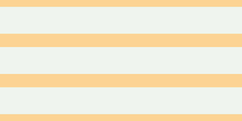 #bbdcbb (25%), #fcd393 horizontal lines, forty-four pixels wide, eighty-nine pixels apart