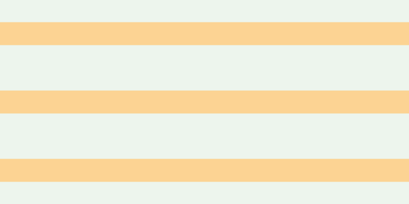 #bbdcbb (25%), #fcd393 horizontal lines, forty-five pixels wide, eighty-nine pixels apart