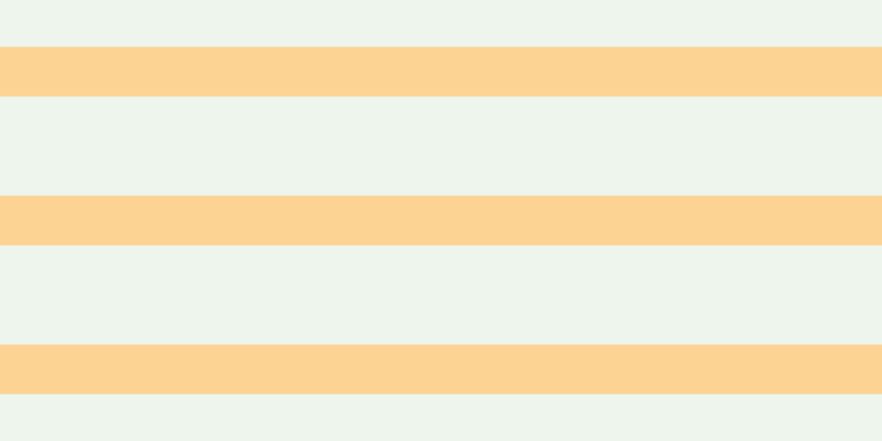 #bbdcbb (25%), #fcd393 horizontal lines, forty-five pixels wide, ninety pixels apart