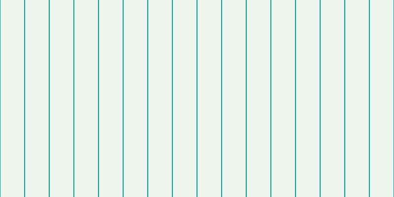 #bbdcbb (25%), #04a393 vertical lines, two pixels wide, forty-eight pixels apart