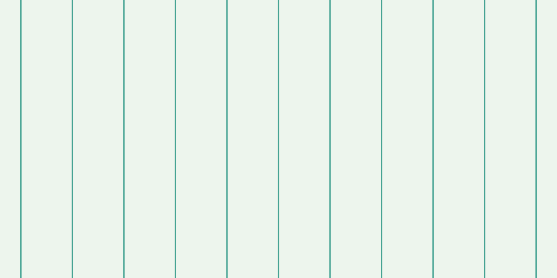 #bbdcbb (25%), #46a393 vertical lines, two pixels wide, seventy-two pixels apart