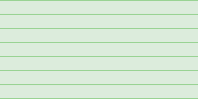 #bbdcbb (50%), #99d393 horizontal lines, five pixels wide, fifty-two pixels apart