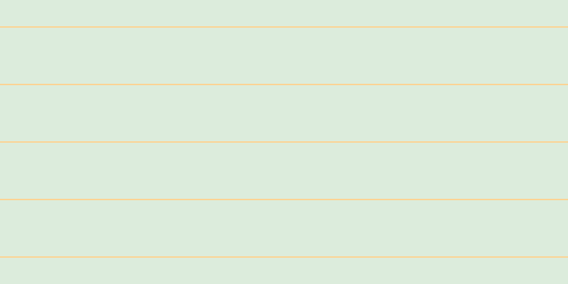 #bbdcbb (50%), #fcd393 horizontal lines, two pixels wide, seventy-nine pixels apart