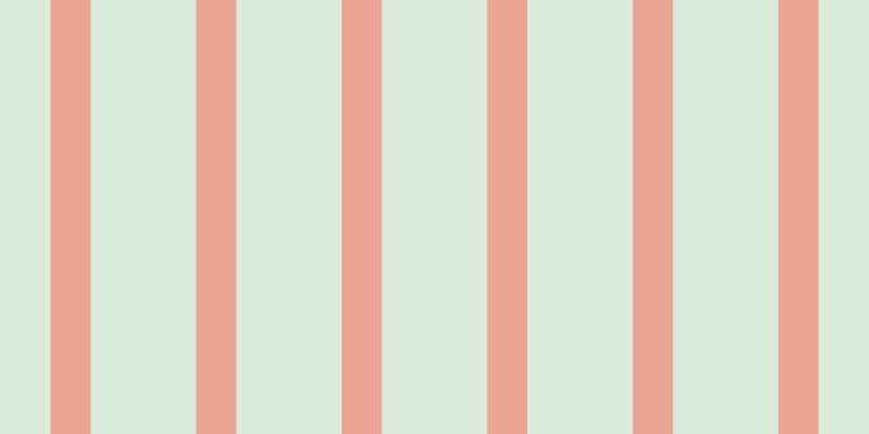 #bbdcbb (50%), #eba393 vertical lines, thirty-seven pixels wide, ninety-seven pixels apart