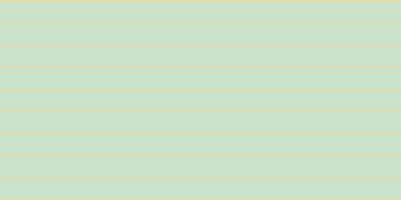 #bbdcbb (75%), #fcd393 horizontal lines, two pixels wide, forty-two pixels apart