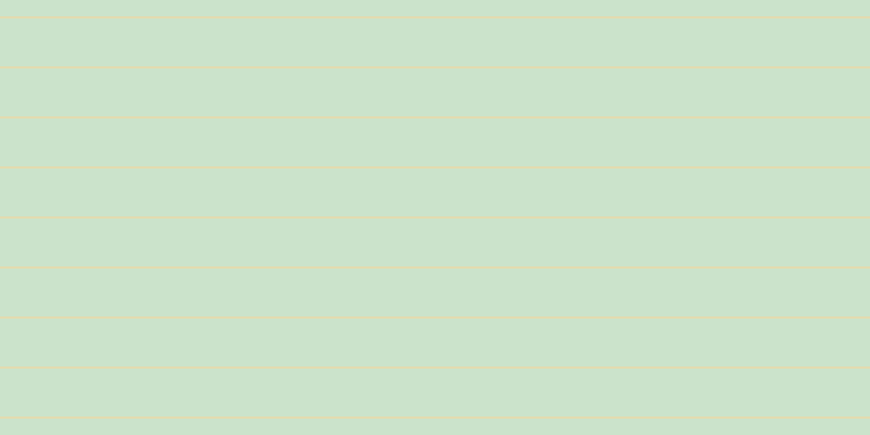 #bbdcbb (75%), #fcd393 horizontal lines, one pixels wide, forty-five pixels apart