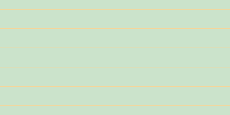 #bbdcbb (75%), #fcd393 horizontal lines, two pixels wide, sixty-five pixels apart