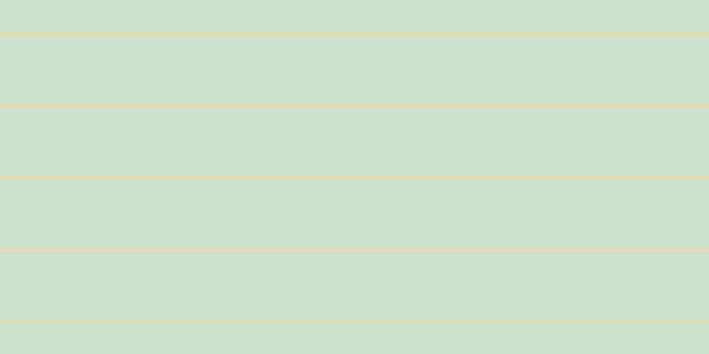 #bbdcbb (75%), #fcd393 horizontal lines, two pixels wide, seventy-nine pixels apart