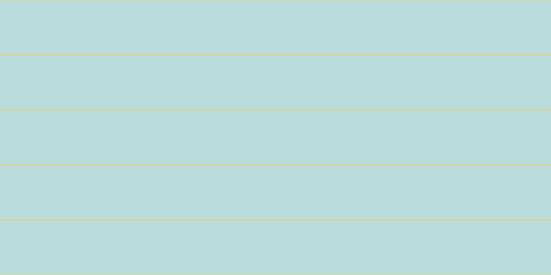 #bbdcdc, #dbd393 horizontal lines, two pixels wide, seventy-eight pixels apart