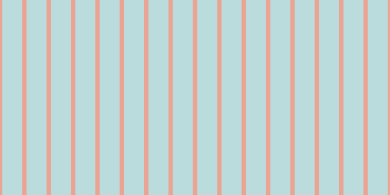 #bbdcdc, #eba393 vertical lines, nine pixels wide, forty-one pixels apart