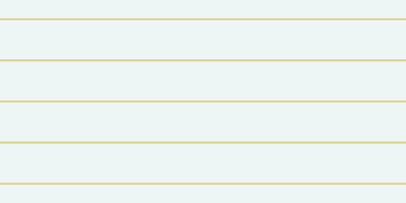 #bbdcdc (25%), #dbd393 horizontal lines, four pixels wide, seventy-seven pixels apart