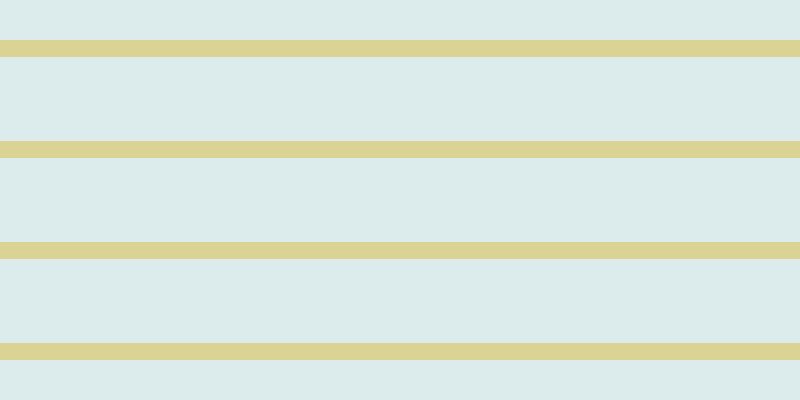 #bbdcdc (50%), #dbd393 horizontal lines, seventeen pixels wide, eighty-four pixels apart