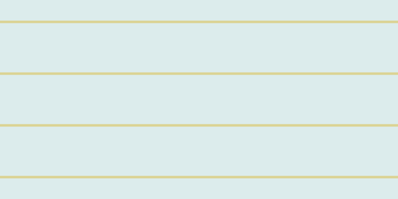 #bbdcdc (50%), #dbd393 horizontal lines, five pixels wide, ninety-nine pixels apart