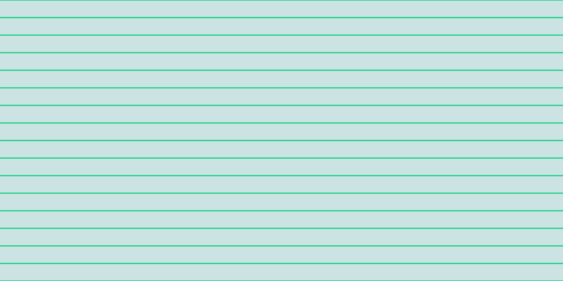 #bbdcdc (75%), #36d393 horizontal lines, two pixels wide, twenty-three pixels apart