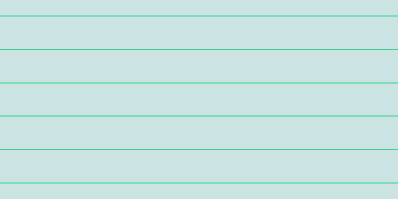 #bbdcdc (75%), #36d393 horizontal lines, two pixels wide, sixty-five pixels apart