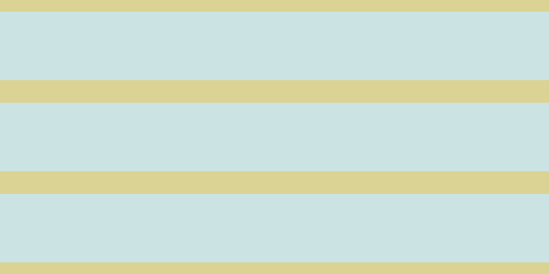 #bbdcdc (75%), #dbd393 horizontal lines, thirty-three pixels wide, one hundred pixels apart