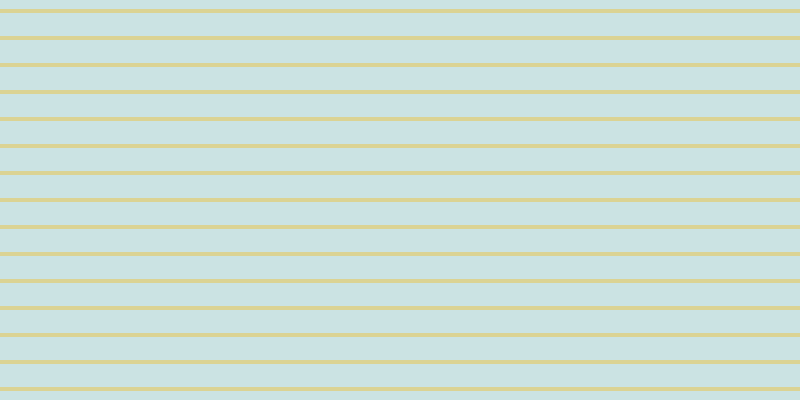 #bbdcdc (75%), #dbd393 horizontal lines, four pixels wide, twenty-three pixels apart
