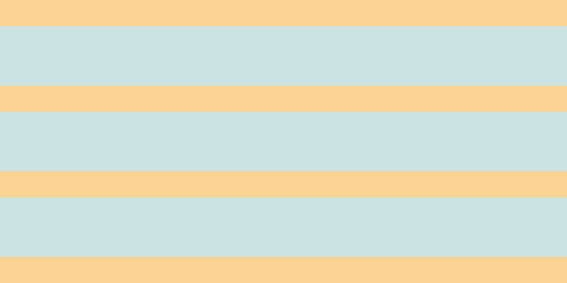 #bbdcdc (75%), #fcd393 horizontal lines, thirty-seven pixels wide, eighty-four pixels apart