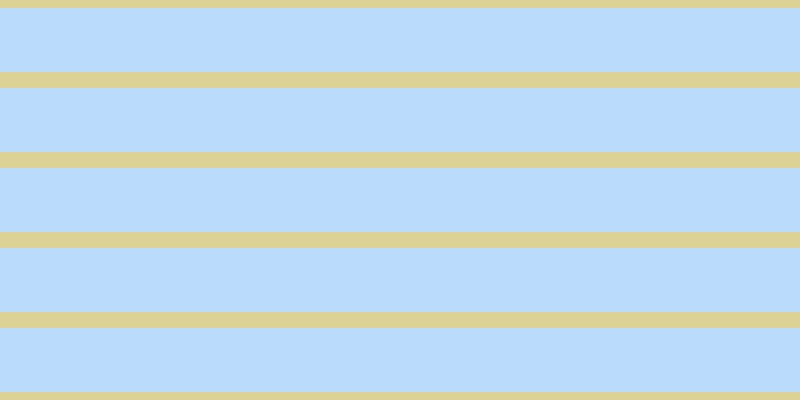 #bbdcfd, #dbd393 horizontal lines, sixteen pixels wide, sixty-four pixels apart