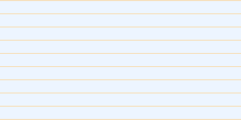#bbdcfd (25%), #fcd393 horizontal lines, two pixels wide, forty-two pixels apart