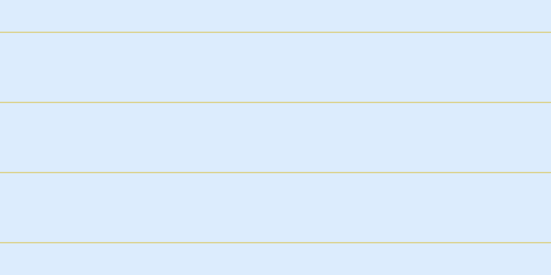 #bbdcfd (50%), #dbd393 horizontal lines, two pixels wide, one hundred pixels apart