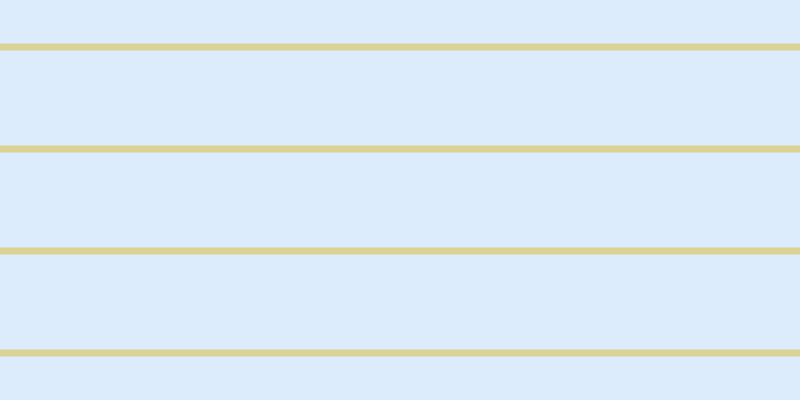 #bbdcfd (50%), #dbd393 horizontal lines, seven pixels wide, ninety-five pixels apart