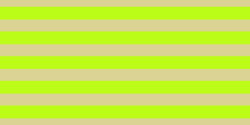 #bbfd16, #dbd393 horizontal lines, thirty-eight pixels wide, forty-one pixels apart