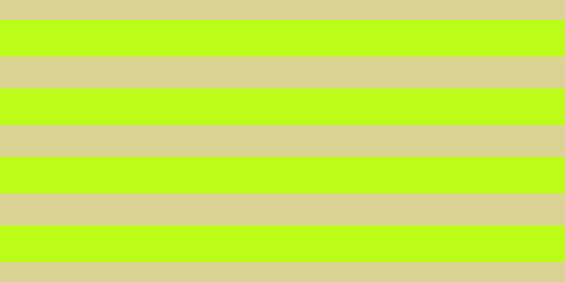 #bbfd16, #dbd393 horizontal lines, forty-five pixels wide, fifty-two pixels apart