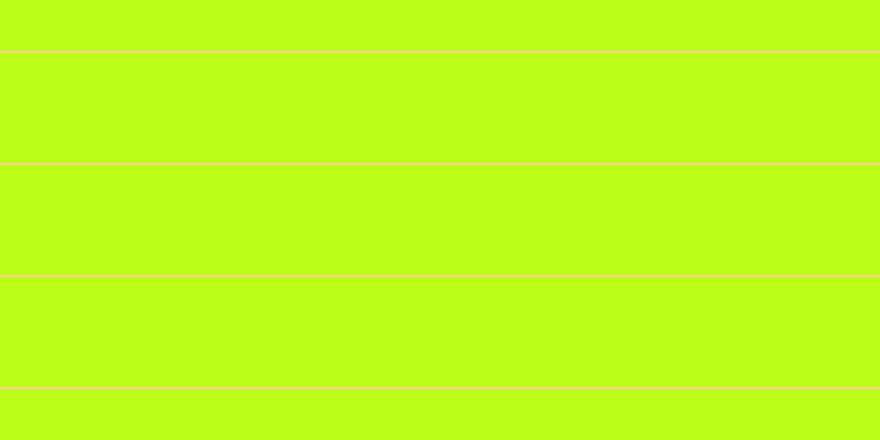 #bbfd16, #fcd393 horizontal lines, two pixels wide, one hundred pixels apart