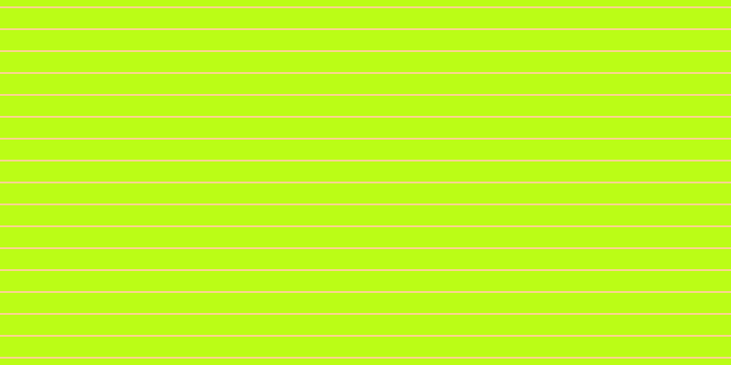 #bbfd16, #fcd393 horizontal lines, two pixels wide, twenty-two pixels apart