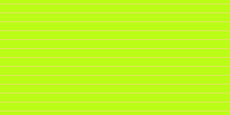 #bbfd16, #fcd393 horizontal lines, two pixels wide, twenty-nine pixels apart