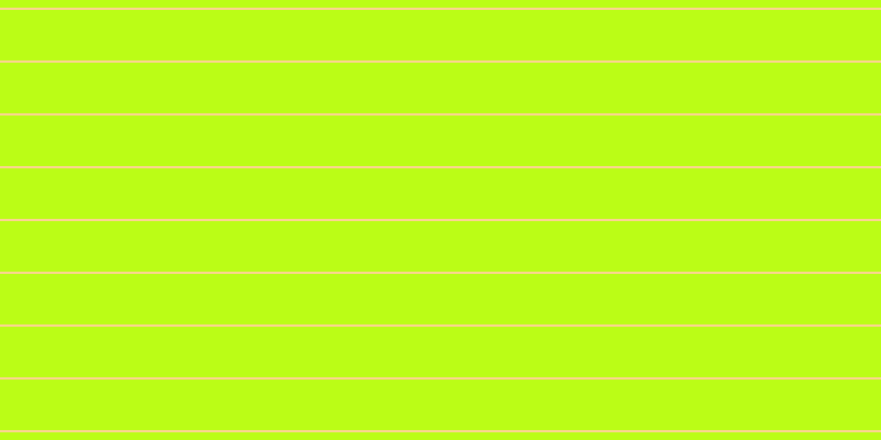 #bbfd16, #fcd393 horizontal lines, two pixels wide, forty-six pixels apart