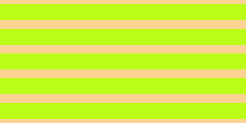#bbfd16, #fcd393 horizontal lines, twenty-eight pixels wide, fifty-two pixels apart