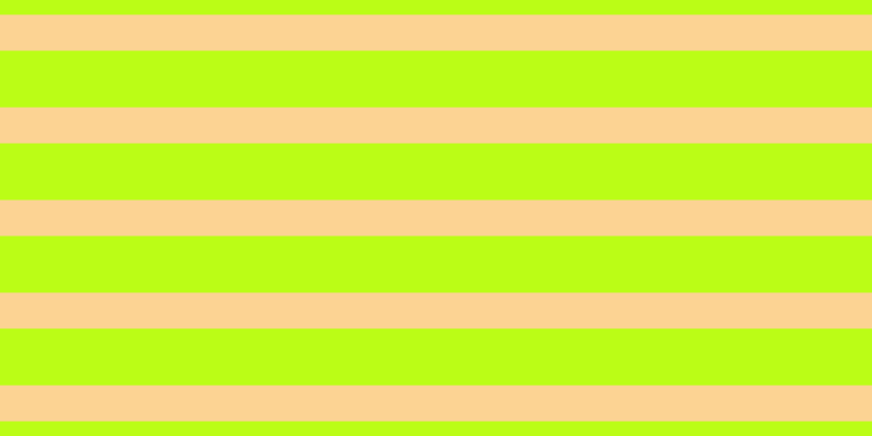 #bbfd16, #fcd393 horizontal lines, thirty-three pixels wide, fifty-two pixels apart
