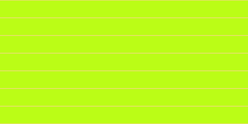 #bbfd16, #fcd393 horizontal lines, two pixels wide, fifty-five pixels apart
