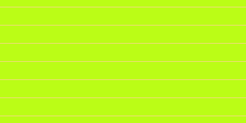 #bbfd16, #fcd393 horizontal lines, two pixels wide, fifty-seven pixels apart