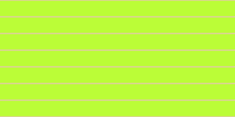 #bbfd37, #dbd393 horizontal lines, five pixels wide, fifty-two pixels apart