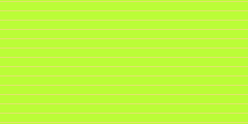 #bbfd37, #fcd393 horizontal lines, two pixels wide, twenty-eight pixels apart