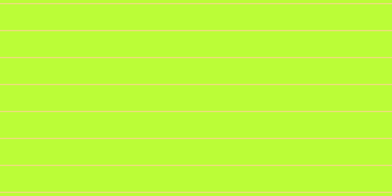 #bbfd37, #fcd393 horizontal lines, two pixels wide, fifty-three pixels apart