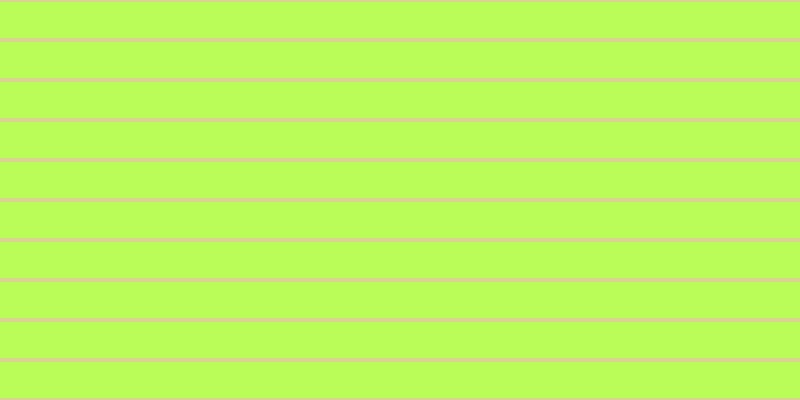 #bbfd58, #dbd393 horizontal lines, four pixels wide, thirty-six pixels apart