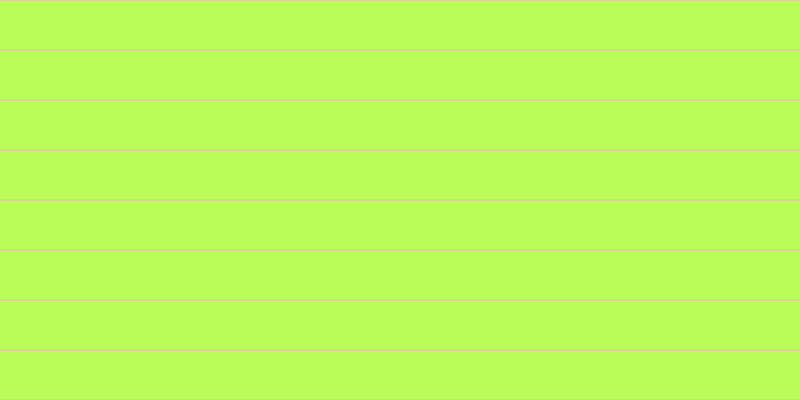 #bbfd58, #dbd393 horizontal lines, two pixels wide, forty-eight pixels apart
